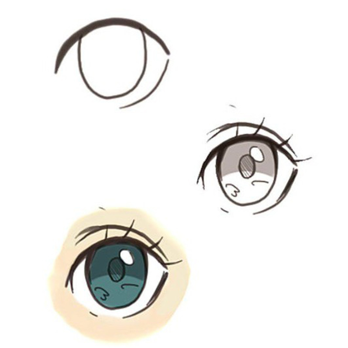 Olhos de anime para desenhar - 100 imagens e desenhos de graça